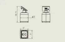 شیب سنج مجتمع JMQJ-7315RTU تصویر 6