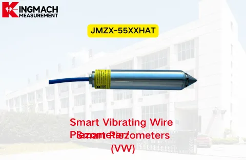 [KINGMACH] JMZX-55XXHAT پیزومتر سیم ارتعاشی هوشمند/پیزومترهای هوشمند (VW)